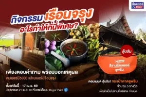 กิจกรรม : เรือนจรุง เคยไปแล้ว หรืออยากไป เพราะอะไร?